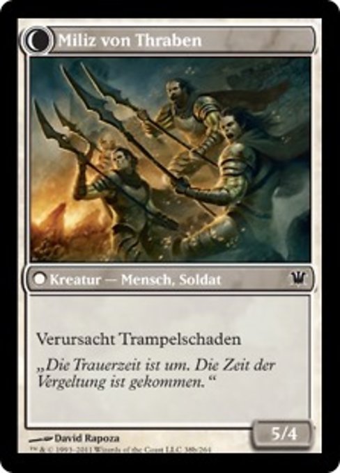 Thraben Sentry // Thraben Militia - Verso