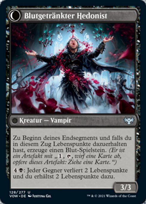 Restless Bloodseeker // Bloodsoaked Reveler - Verso