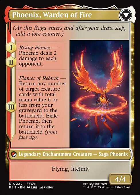 Joshua, Phoenix's Dominant // Phoenix, Warden of Fire - Verso