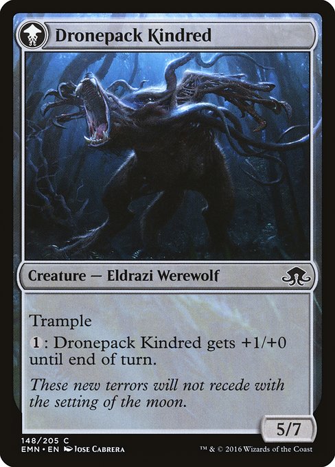 Vildin-Pack Outcast // Dronepack Kindred - Verso