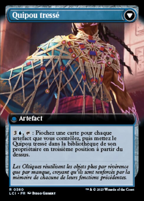 Braided Net // Braided Quipu - Verso