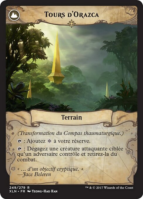 Thaumatic Compass // Spires of Orazca - Verso