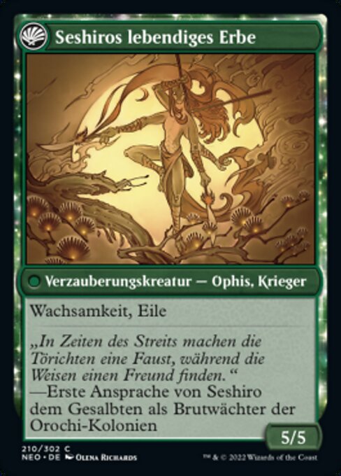 Tales of Master Seshiro // Seshiro's Living Legacy - Verso