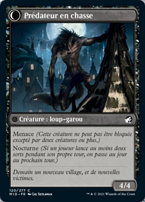 Shady Traveler // Stalking Predator - Verso