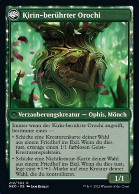 Teachings of the Kirin // Kirin-Touched Orochi - Verso
