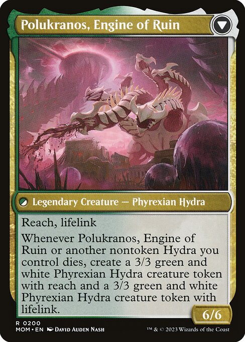 Polukranos Reborn // Polukranos, Engine of Ruin - Verso