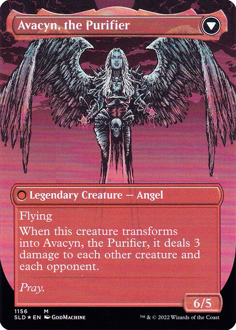Archangel Avacyn // Avacyn, the Purifier - Verso