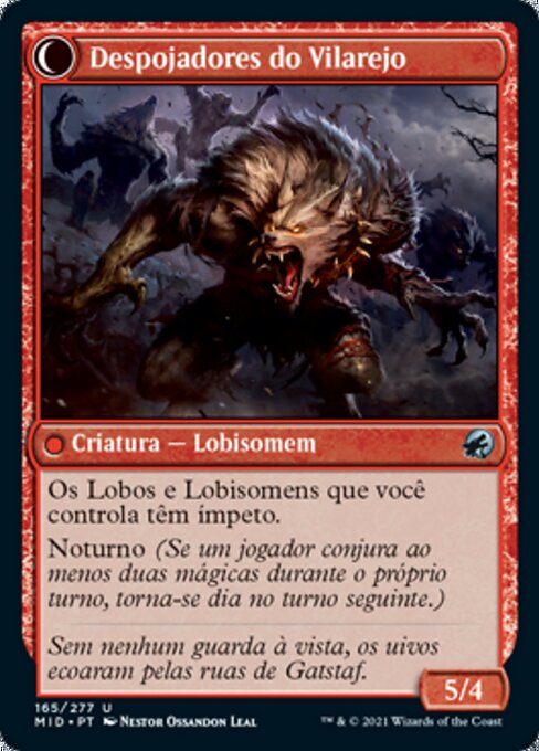 Village Watch // Village Reavers - Verso