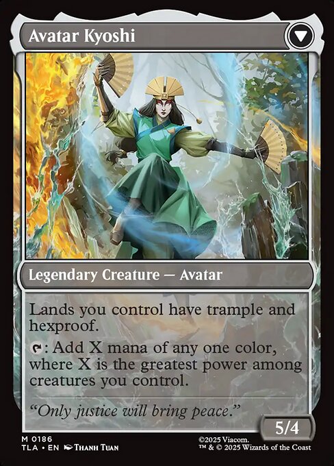 The Legend of Kyoshi // Avatar Kyoshi - Verso