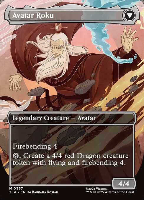 The Legend of Roku // Avatar Roku - Verso