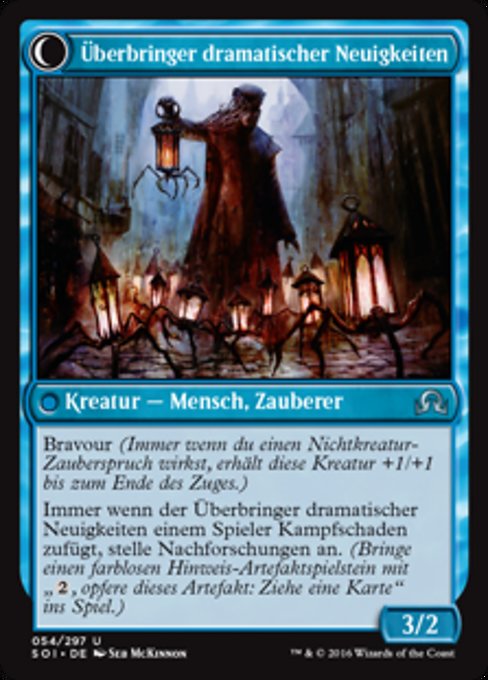 Daring Sleuth // Bearer of Overwhelming Truths - Verso