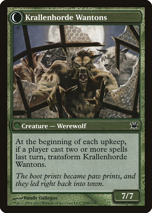 Grizzled Outcasts // Krallenhorde Wantons - Verso