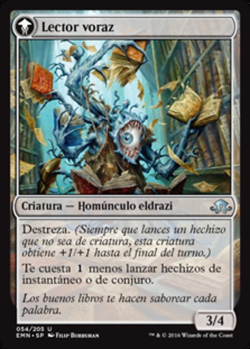 Curious Homunculus // Voracious Reader - Verso
