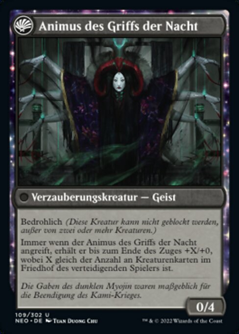 The Long Reach of Night // Animus of Night's Reach - Verso