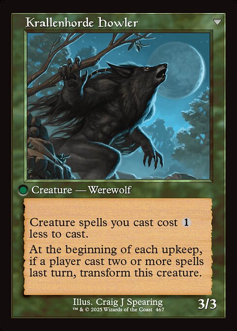 Duskwatch Recruiter // Krallenhorde Howler - Verso