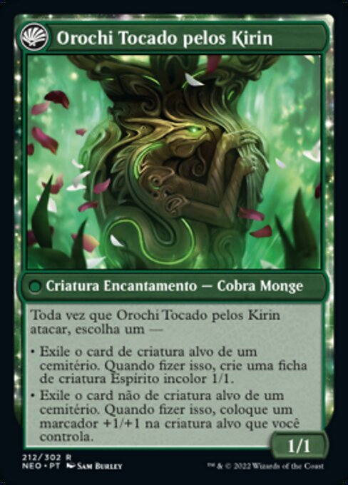 Teachings of the Kirin // Kirin-Touched Orochi - Verso