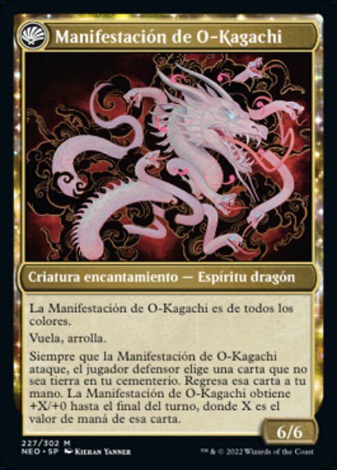 The Kami War // O-Kagachi Made Manifest - Verso