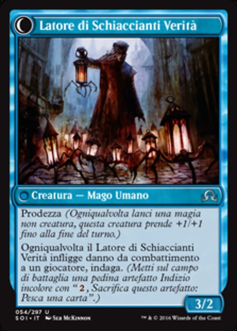 Daring Sleuth // Bearer of Overwhelming Truths - Verso