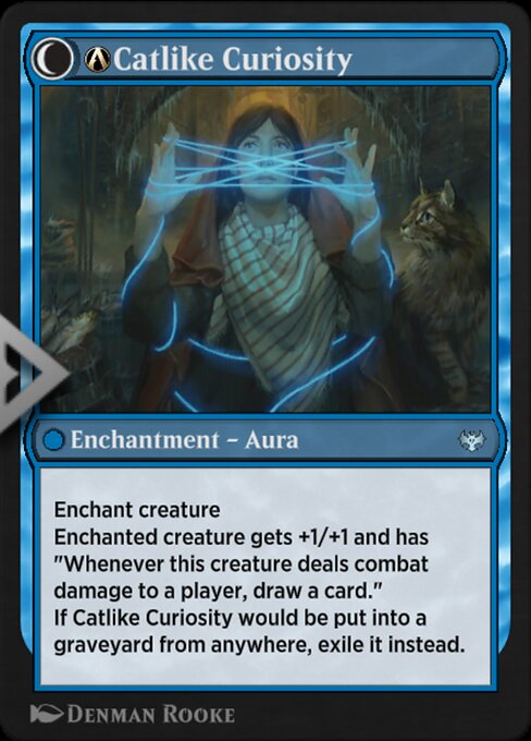 A-Mischievous Catgeist // A-Catlike Curiosity - Verso