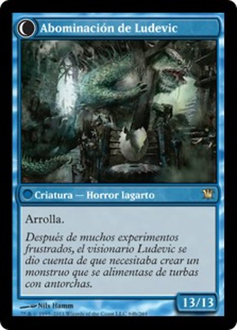Ludevic's Test Subject // Ludevic's Abomination - Verso