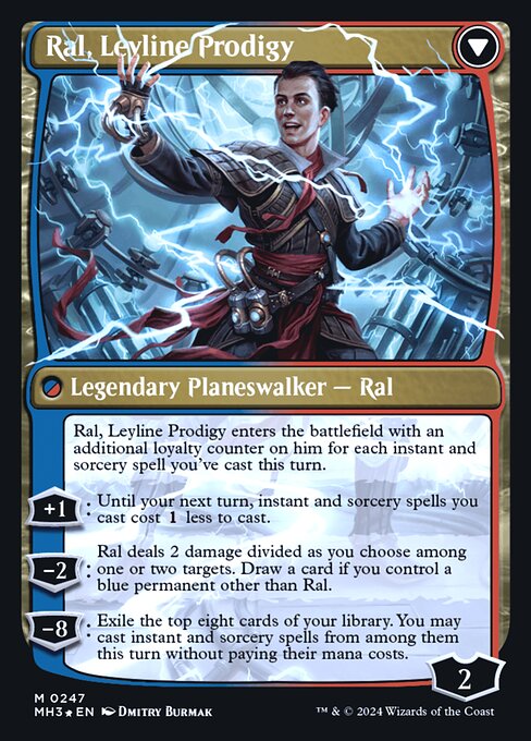 Ral, Monsoon Mage // Ral, Leyline Prodigy - Verso