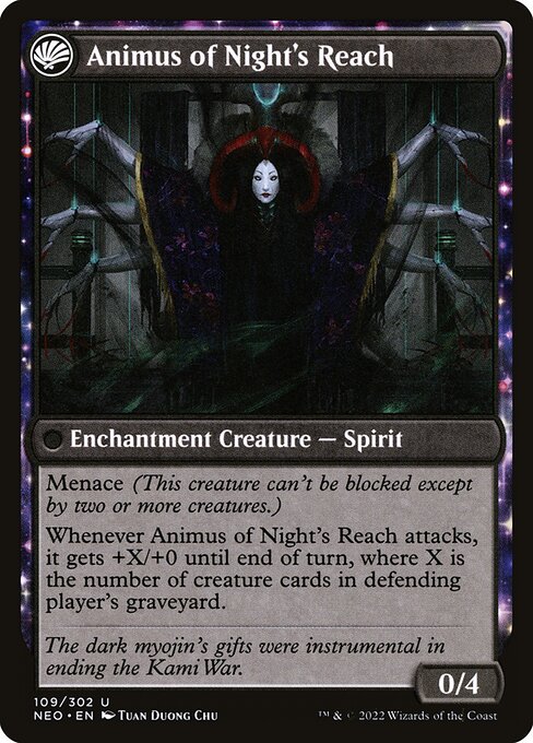 The Long Reach of Night // Animus of Night's Reach - Verso