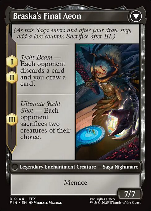 Jecht, Reluctant Guardian // Braska's Final Aeon - Verso
