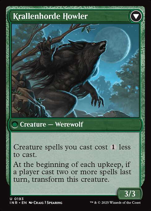 Duskwatch Recruiter // Krallenhorde Howler - Verso