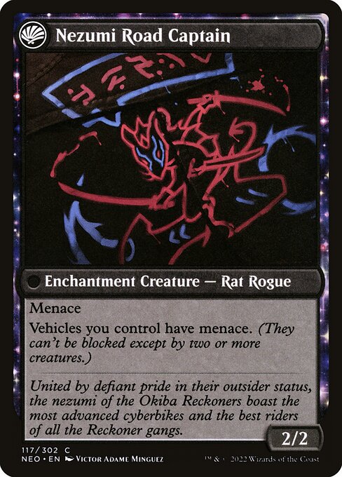 Okiba Reckoner Raid // Nezumi Road Captain - Verso