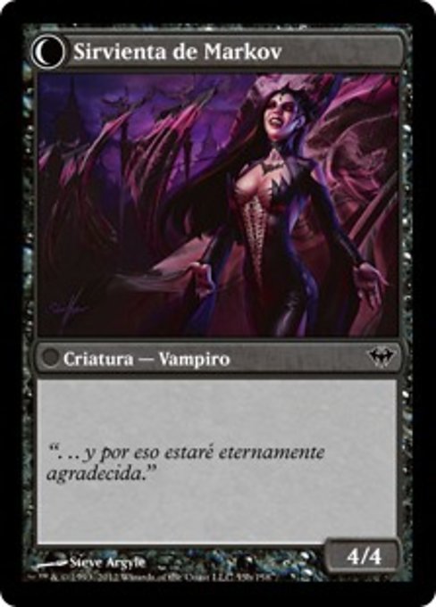 Chosen of Markov // Markov's Servant - Verso