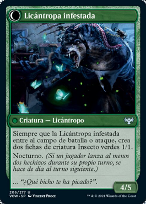 Infestation Expert // Infested Werewolf - Verso