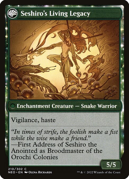 Tales of Master Seshiro // Seshiro's Living Legacy - Verso