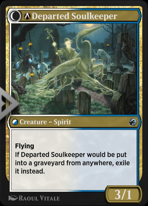 A-Devoted Grafkeeper // A-Departed Soulkeeper - Verso