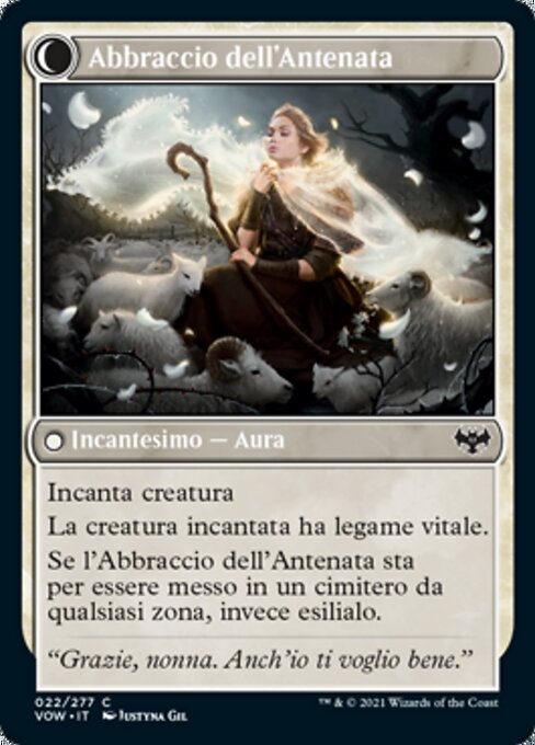 Kindly Ancestor // Ancestor's Embrace - Verso