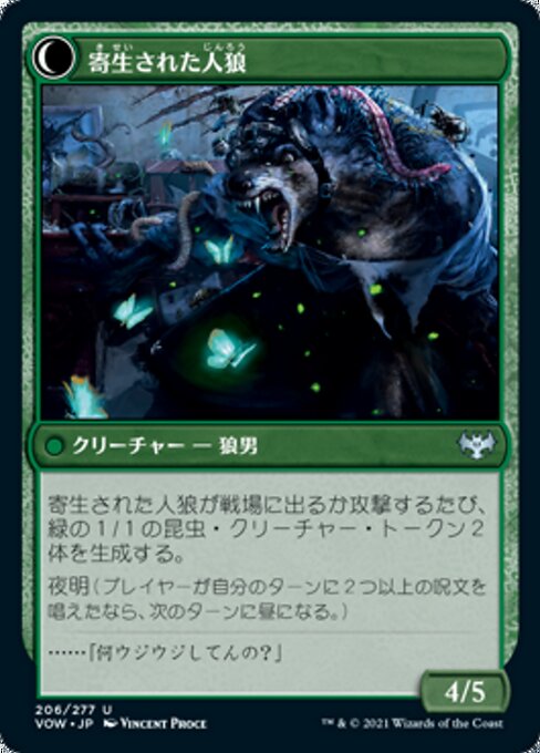 Infestation Expert // Infested Werewolf - Verso