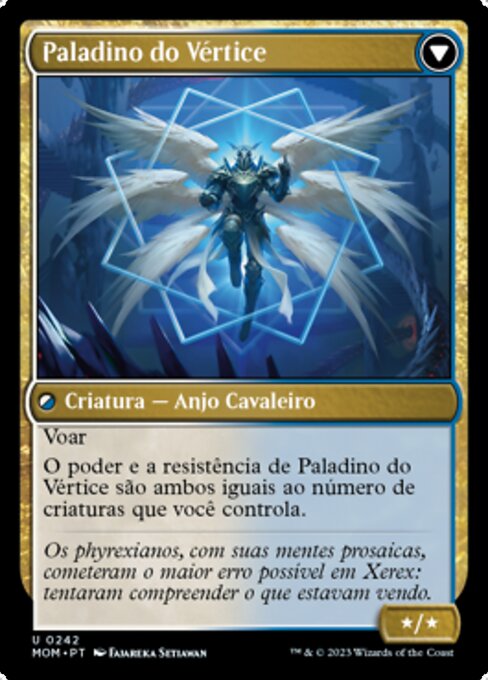 Invasion of Xerex // Vertex Paladin - Verso