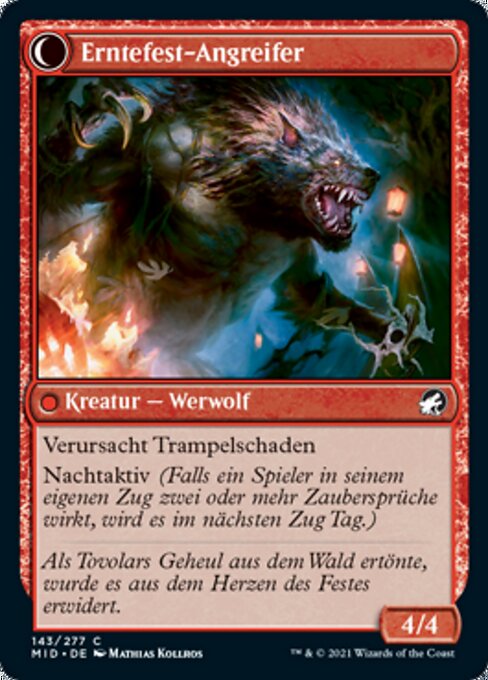 Harvesttide Infiltrator // Harvesttide Assailant - Verso