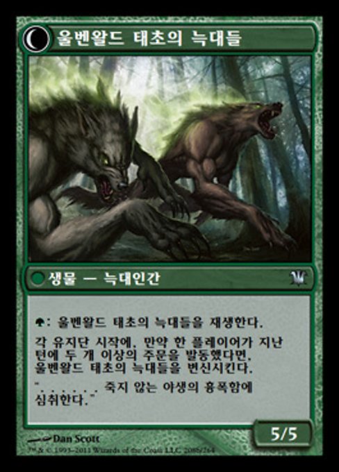 Ulvenwald Mystics // Ulvenwald Primordials - Verso