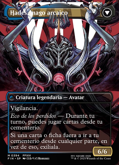 Emet-Selch, Unsundered // Hades, Sorcerer of Eld - Verso