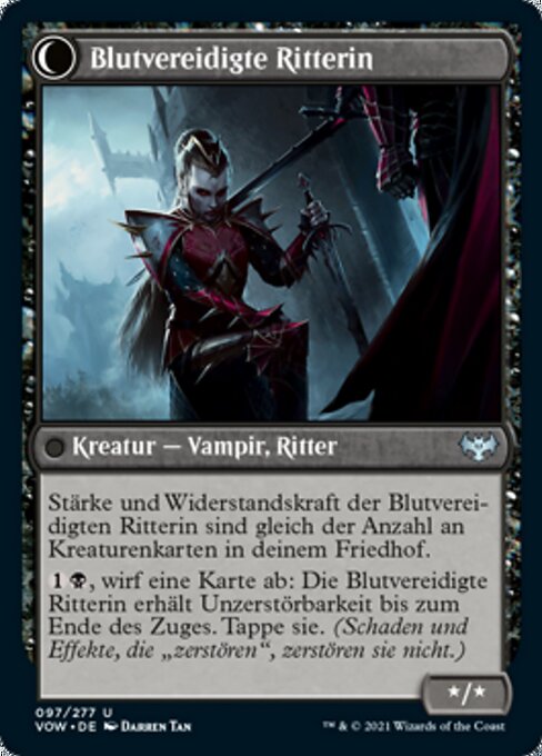 Bloodsworn Squire // Bloodsworn Knight - Verso