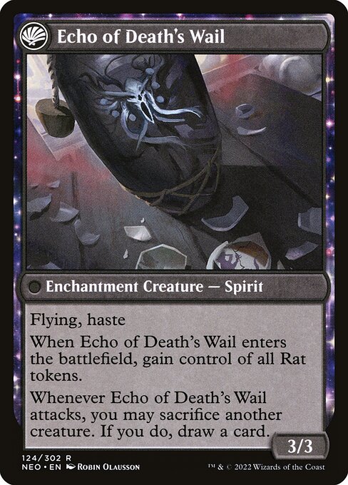 Tribute to Horobi // Echo of Death's Wail - Verso