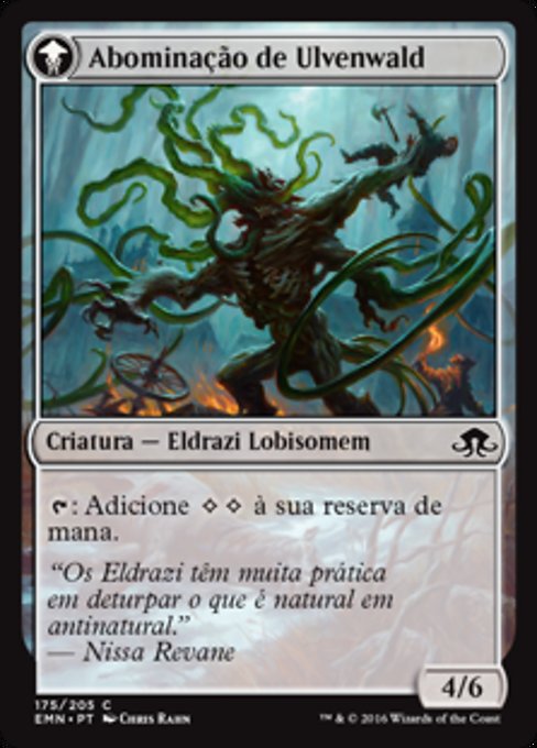 Ulvenwald Captive // Ulvenwald Abomination - Verso