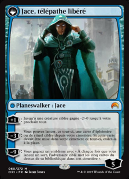 Jace, Vryn's Prodigy // Jace, Telepath Unbound - Verso