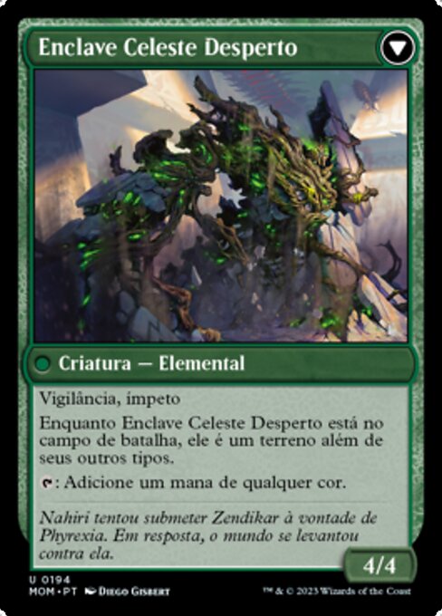Invasion of Zendikar // Awakened Skyclave - Verso