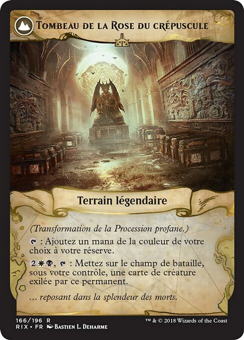 Profane Procession // Tomb of the Dusk Rose - Verso