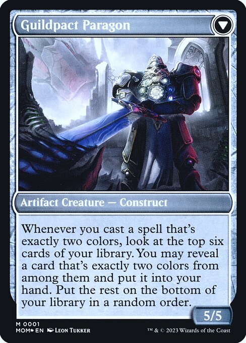 Invasion of Ravnica // Guildpact Paragon - Verso