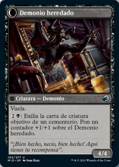 Heirloom Mirror // Inherited Fiend - Verso