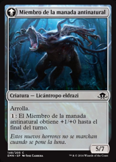 Vildin-Pack Outcast // Dronepack Kindred - Verso
