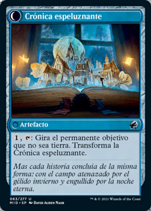 Mysterious Tome // Chilling Chronicle - Verso