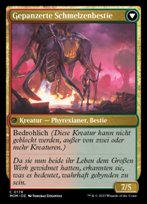 Bonded Herdbeast // Plated Kilnbeast - Verso